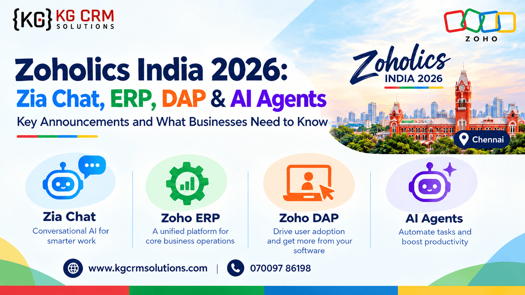 Zoholics India 2026: Key Announcements and What Businesses Need to Know