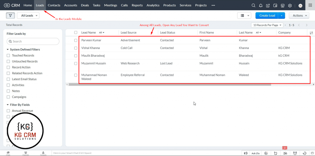 KG CRM Solutions Blog | Zoho Partner