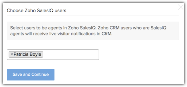 SalesIQ Zoho