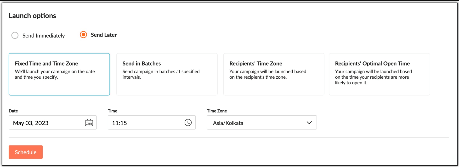 Zoho Campaigns - automated-email-setup